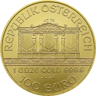 Zlatá investiční mince Wiener Philharmoniker 1 Oz  
