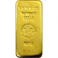 1000g Heraeus Německo Investiční zlatý slitek