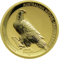 Zlatá mince Orel klínoocasý 1 Oz High Relief 2017 Proof