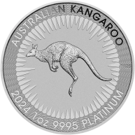 Platinová investiční mince Kangaroo Klokan 1 Oz