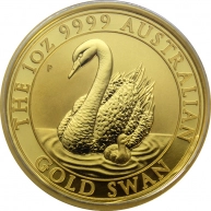 Zlatá investiční mince Australian Swan 1 Oz 2018