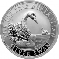 Stříbrná investiční mince Australian Swan 1 Oz 2019