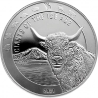 Stříbrná investiční mince Obři doby ledové - Pratur 1 Oz 2021