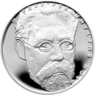 Stříbrná mince 200 Kč Bedřich Smetana 200. výročí narození 2024 Proof