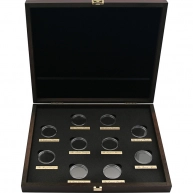 Dřevěná krabička pro 10 x 1 Oz Au mince série The Royal Tudor Beasts