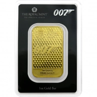 31,1g The Royal Mint - James Bond 007 Diamonds Are Forever Investiční zlatý slitek