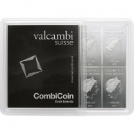 Stříbrné investiční mince CombiCoin Valcambi SA 10 x 10g
