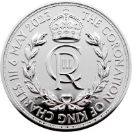 Stříbrná investiční mince Korunovace Jeho Veličenstva krále Karla III. 1 Oz 2023