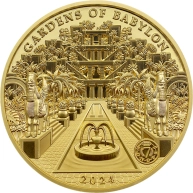Zlatá mince 100 g Sedm divů světa - Zahrady Babylonu 2024
