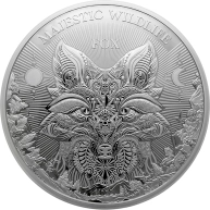 Stříbrná mince 1 kg Majestátní divoká zvěř - Liška 2024 Proof