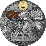 Stříbrná mince 2 Oz Dědictví největších říší - Mongolská říše 2024 Antique Standard