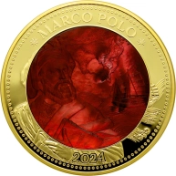 Zlatá mince 5 Oz Marco Polo 2024 Perleť Proof