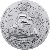 Stříbrná investiční mince Great Eastern - Nautical Ounce 1 Oz 2023