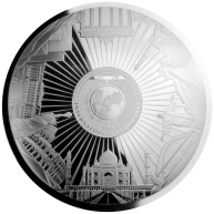 Stříbrná mince 1 Kg Významné světové památky 2024 Proof