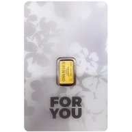 1 g C.Hafner Limited Edition - For You investiční zlatý slitek (bílý certifikát)