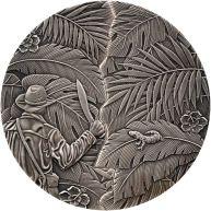 Stříbrná mince 5 Oz Ztracené město - El Dorado 2024 Antique Standard