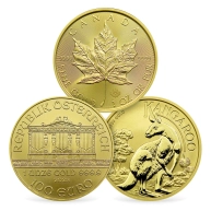 Investiční balíček zlatých 1 Oz mincí