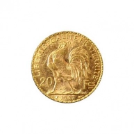 Zlatá mince 20 Frank Marianne Kohout 1907