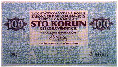 První československá koruna