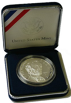 2009 Abraham Lincoln Proof Stříbrná mince
